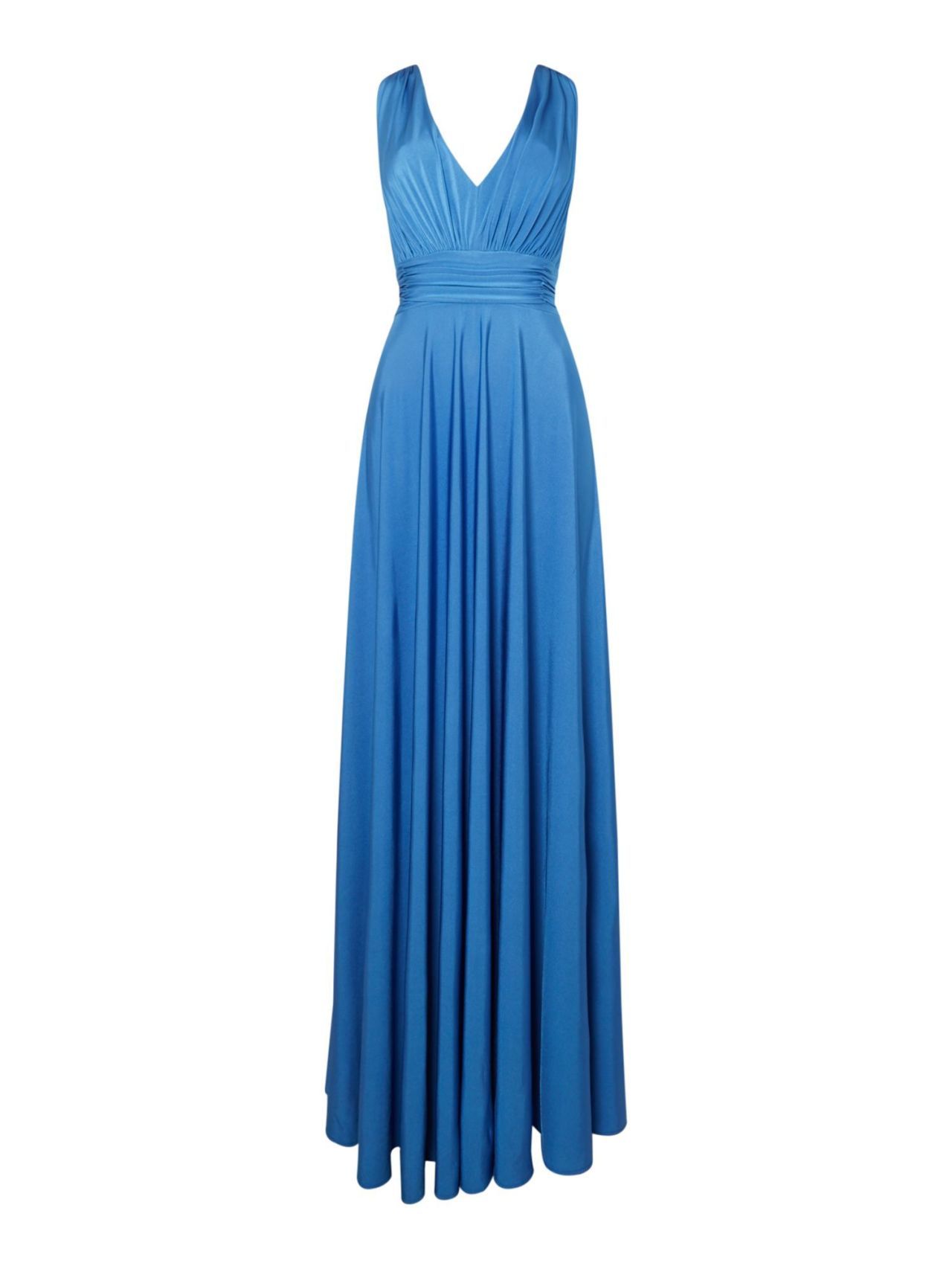 issa deep v maxi dress