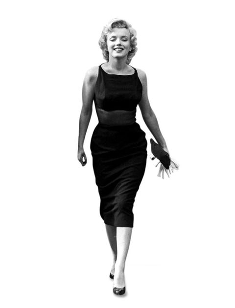 marilyn monroe hourglass body