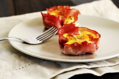 Easy Paleo ham and egg cups