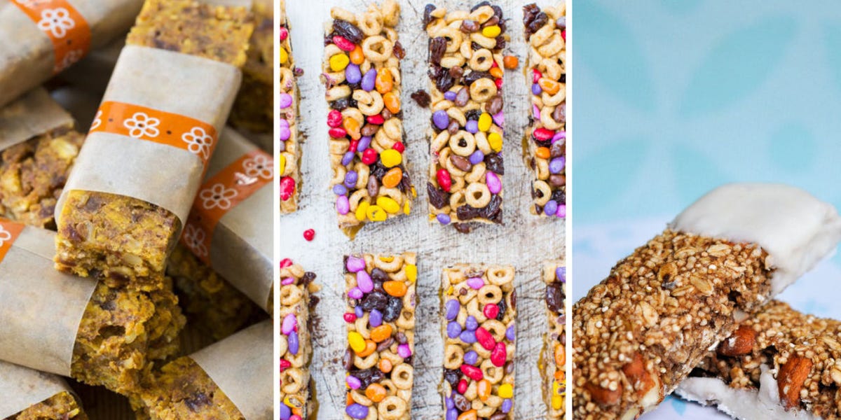 11 homemade snack bars that will actually fill up your tummy
