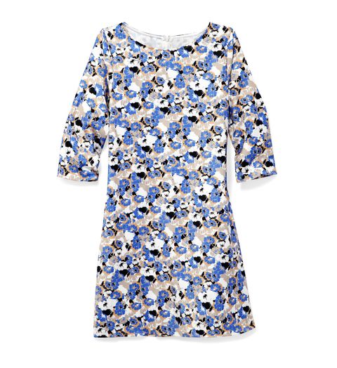Slip on this forgiving shift dress, then order up the double stack at brunch. Dress, Lila Clothing Company, $29.99; <a href="http://www.modcloth.com/" target="_blank">modcloth.com</a>.