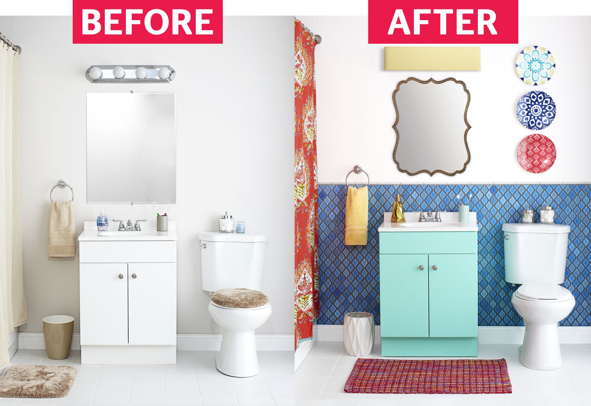 15 Ways To Make Over Your Bathroom On A Budget