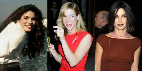 Sandra Bullock S Hair Evolution