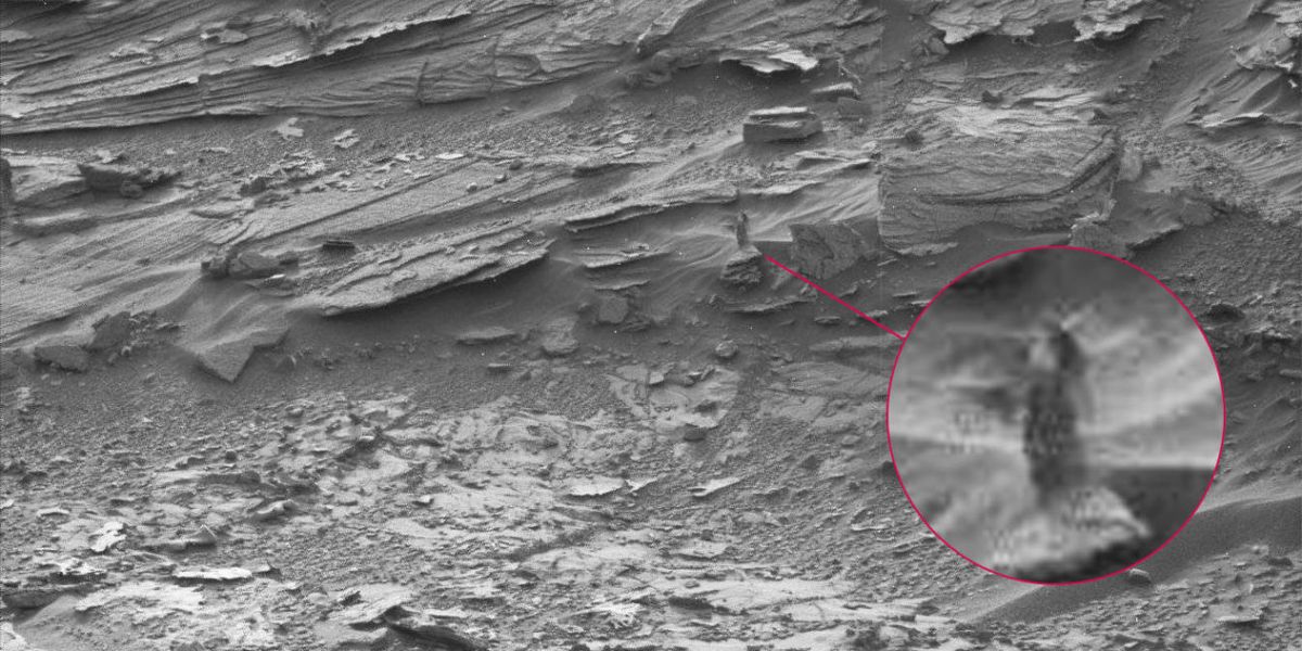 A Mysterious Alien Woman Has Been Spotted on Mars From 