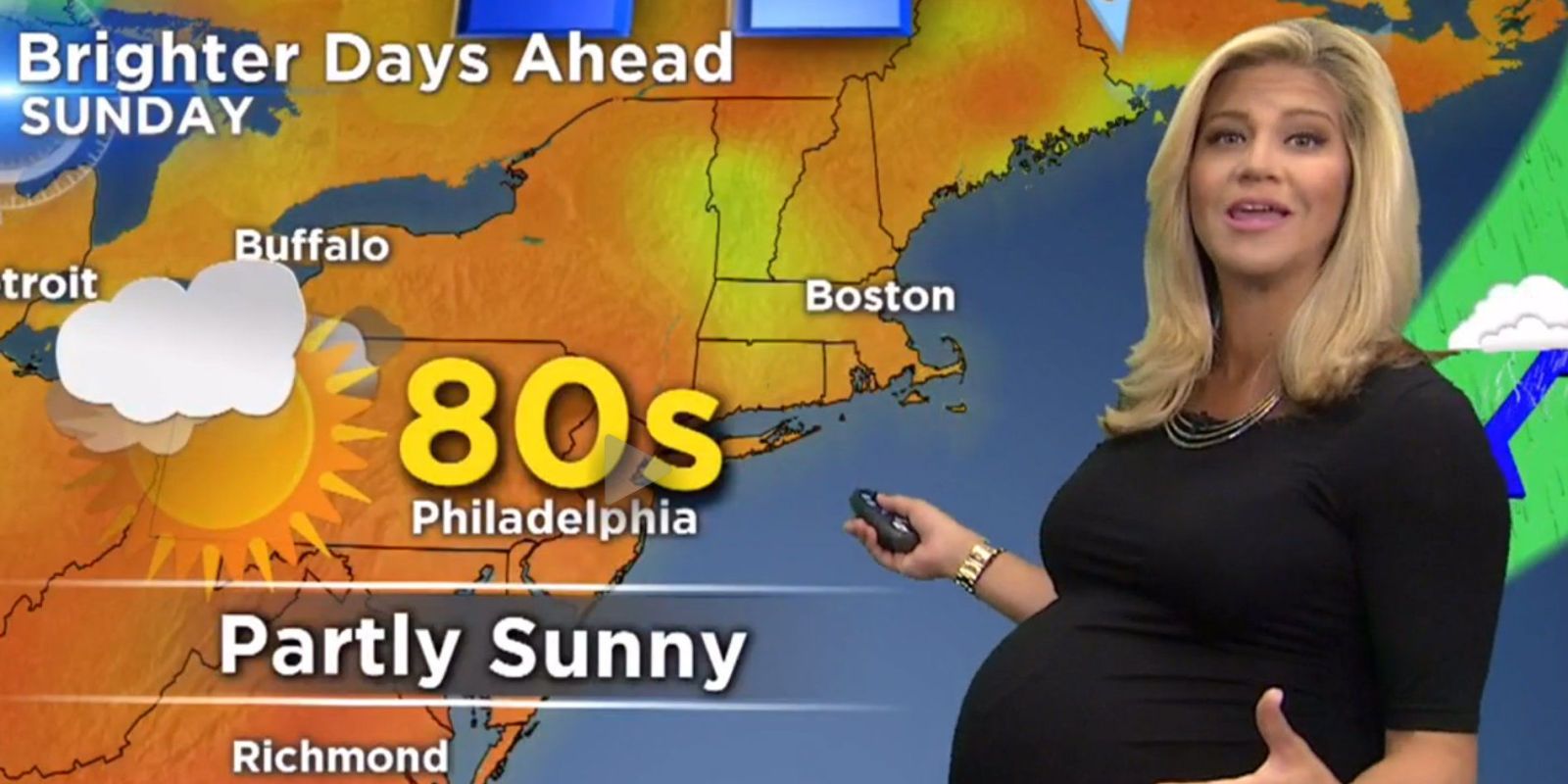 pregnant cbs meteorologist