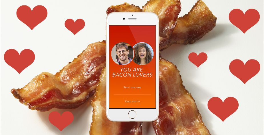 sizzle bacon dating app