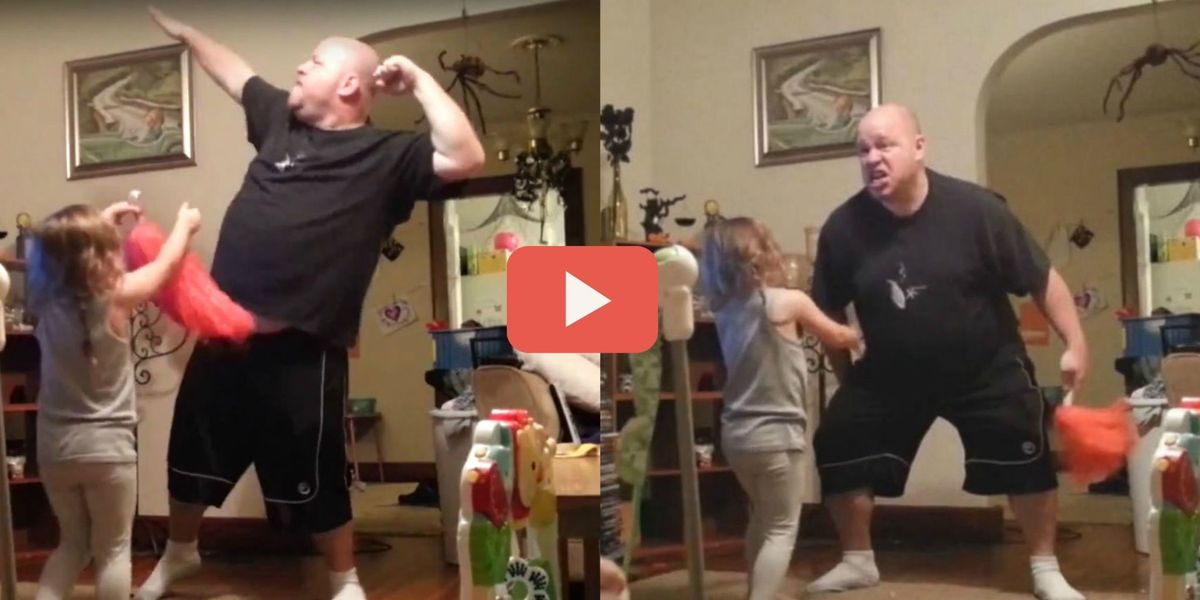 Mom S Hidden Camera Catches Dad And His Daughters Hilariously Grooving To Katy Perry