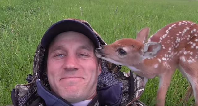 Man Saves Baby Deer Video