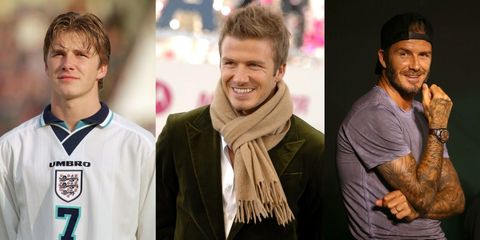 Here's David Beckham's Hotness Transformation in 35 Photos