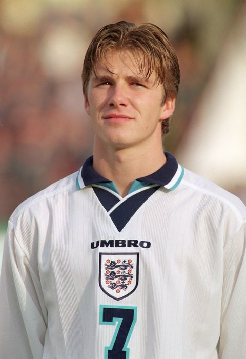 1998 england shirt beckham