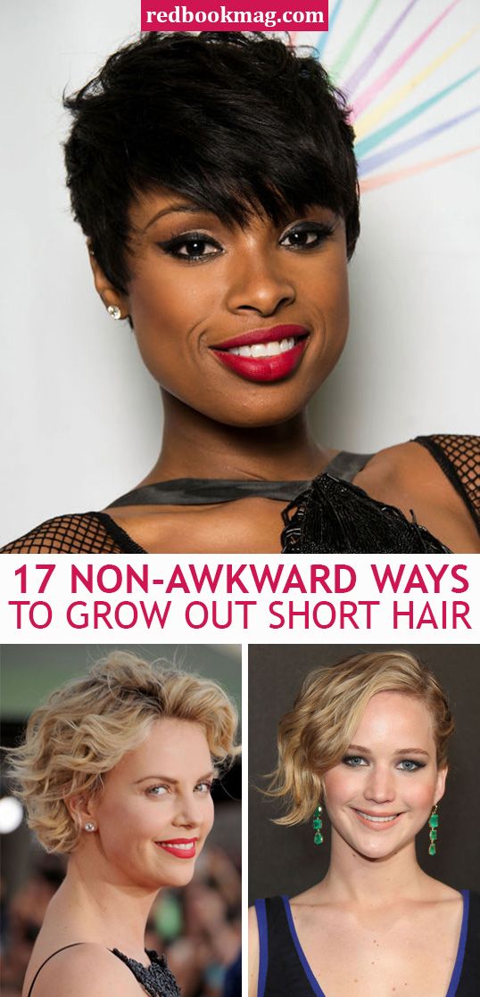 how to grow out your hair  celebs growing out short hair