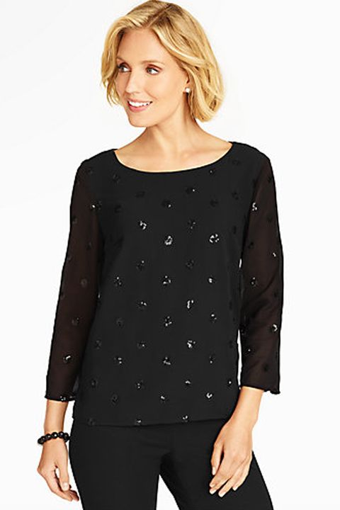 ladies sparkle top