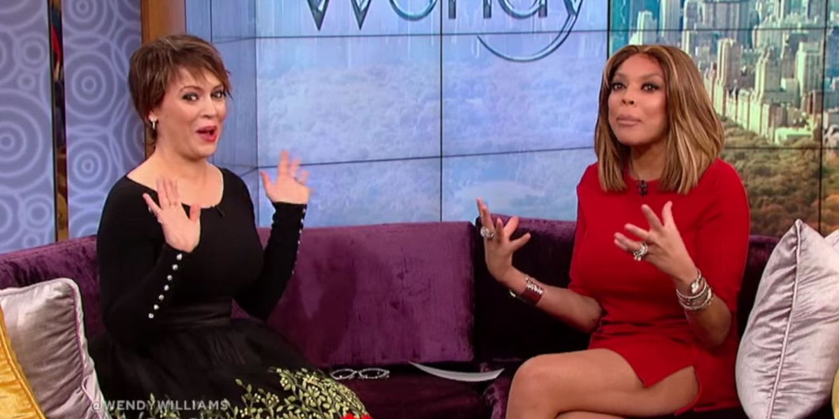 Alyssa Milano on Public Breastfeeding - Wendy Williams Criticizes ...