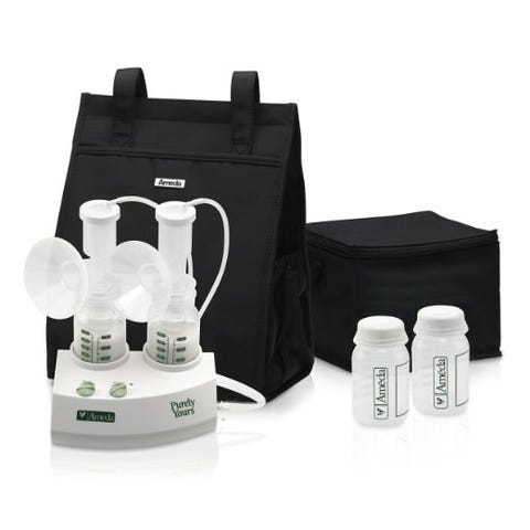 image ameda purely yours carryall double electric breast pump