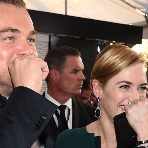 Leonardo DiCaprio and Kate Winslet
