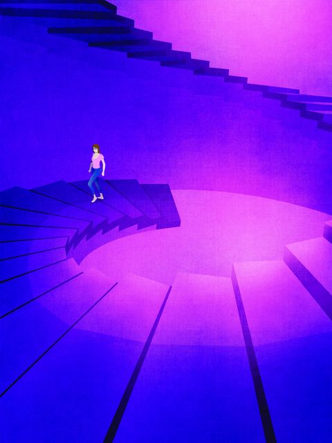 Blue, Purple, Stairs, Magenta, Violet, Electric blue, Majorelle blue, Cobalt blue, Shadow, 