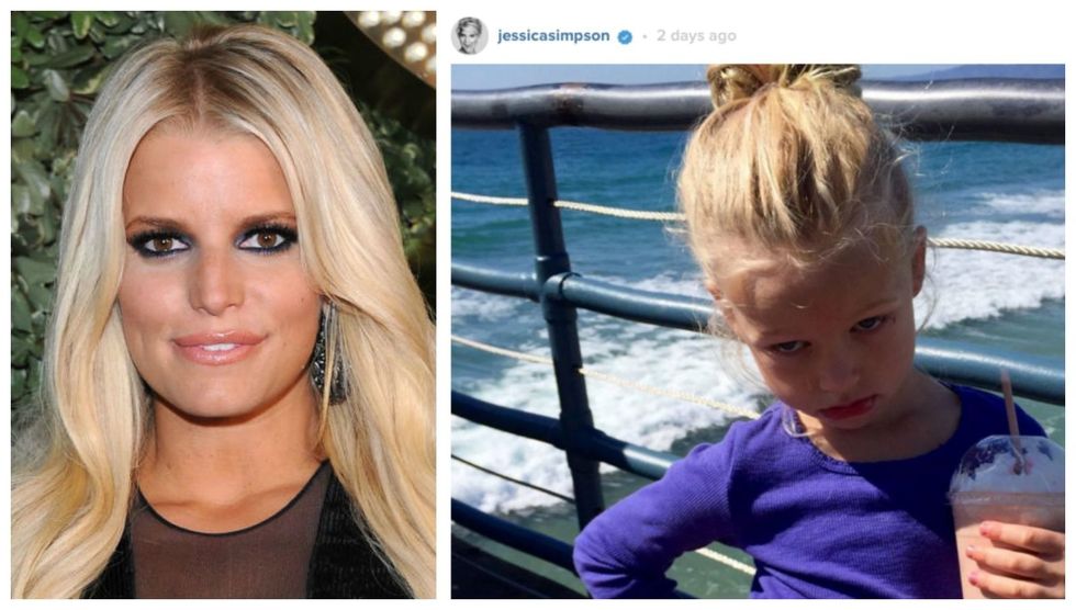 Jessica Simpson Posts Photo of Her Daughter With Controversial Caption ...