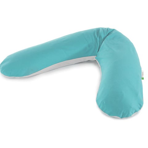 image theraline maternity and nursing pillow in teal