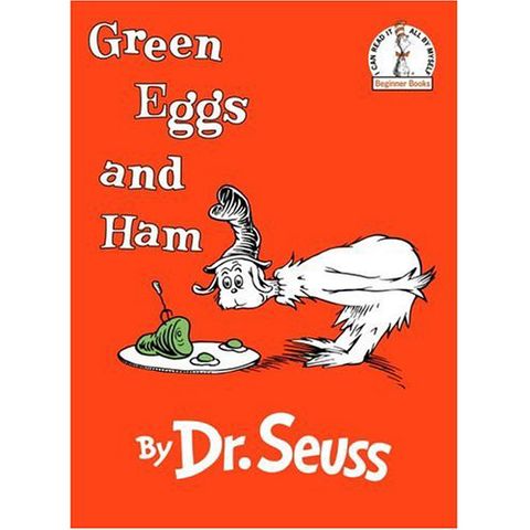 dr seuss green eggs and ham book