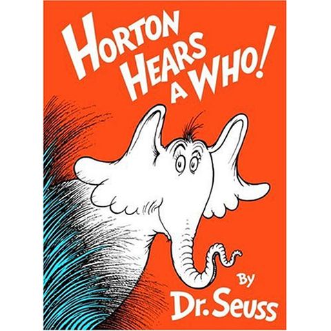 dr. seuss horton hears a who! book