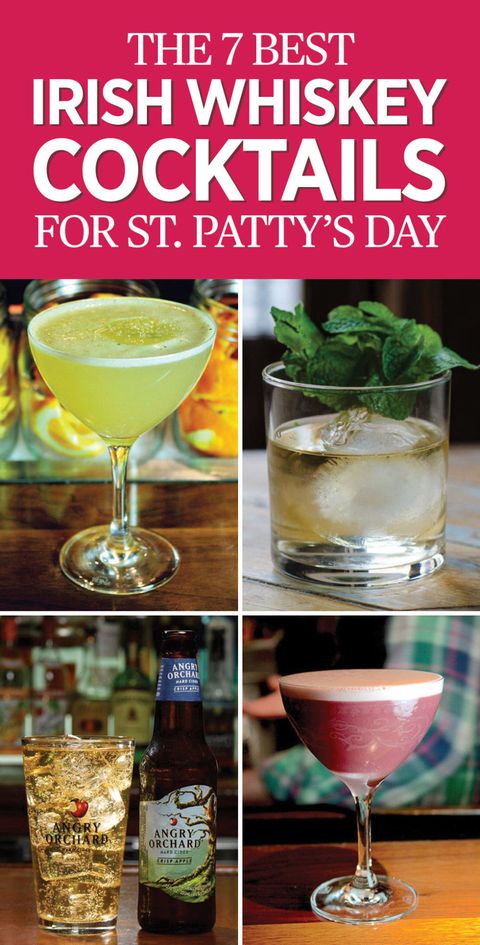 7 Whiskey Cocktails For St Patricks Day Irish Whiskey Drinks 9827