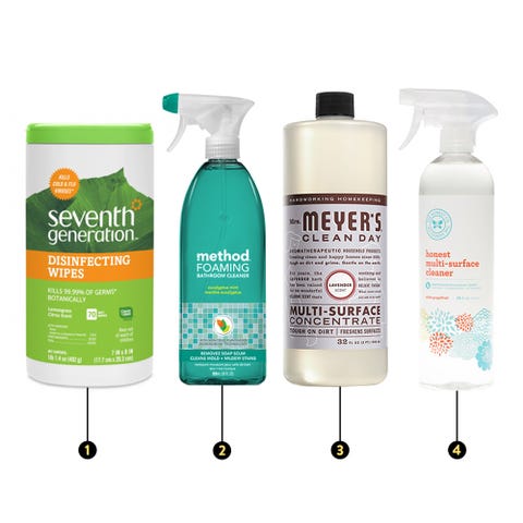 Clean the Space feng shui: cleaning supplies