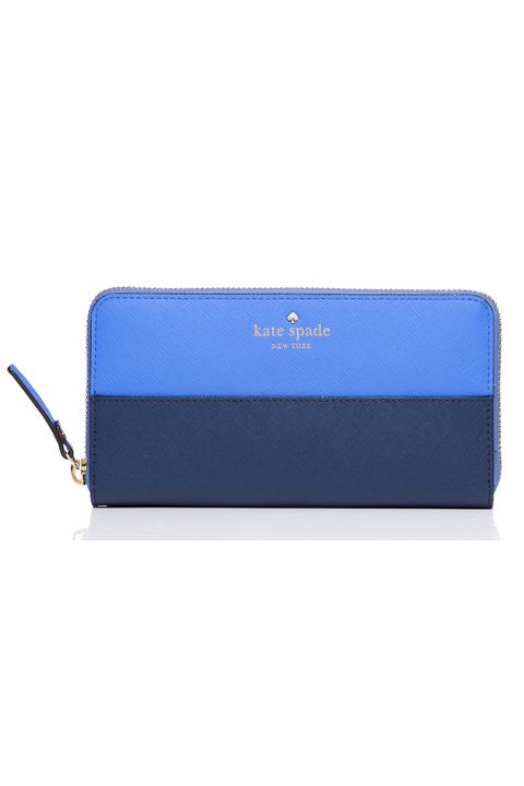 <p>To celebrate her entry into the working world, splurge on a colorblock wallet with that all-grown-up <em>wow</em> factor. Because, really, fumbling for a subway card or cash on her way to the office isn't so cute!<br></p><p><strong>Cedar Street Lacey Wallet, $178; <a href="https://www.katespade.com/products/cedar-street-lacey/PWRU3898.html?cgid=ks-accessories-wallets&dwvar_PWRU3898_size=UNS&dwvar_PWRU3898_color=473#start=2&cgid=ks-accessories-wallets" target="_blank">katespade.com</a></strong>.<br></p>
