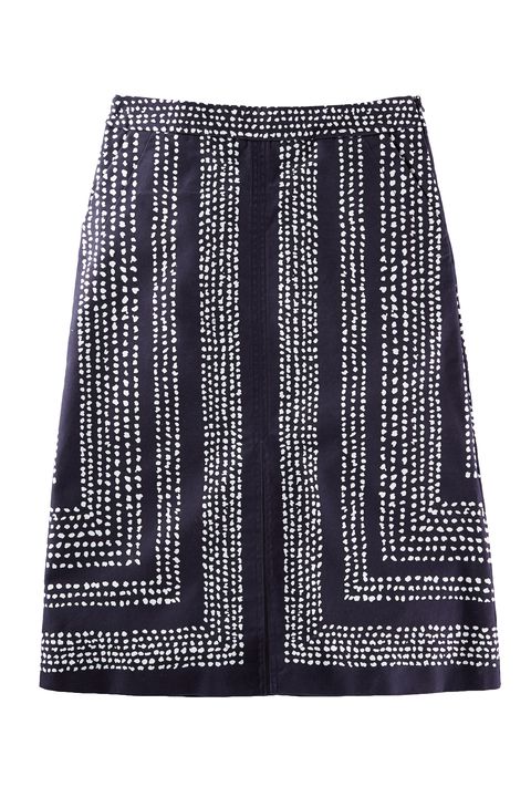 <p>Help her navigate the ins and outs of dating as an adult with elegant, desk-to-date-night-ready pieces. This a-line skirt with Mediterranean boho styling does the trick—after all, now is the best time to learn that less leg can actually be <em>way</em> more.</p><p><strong>Riviera Skirt, $118; <a href="http://www.bodenusa.com/en-us/womens-skirts/wg667/womens-riviera-skirt" target="_blank">bodenusa.com</a></strong>.<br></p>