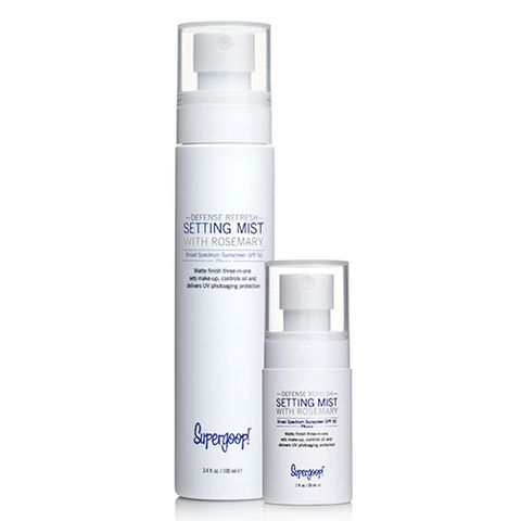 Supergoop! Defense Refresh Setting Mist with SPF 50 Duo