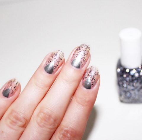 34 Fall Nail Designs For 2017 - Cute Autumn Manicure Ideas <p>Glitter polish, meet sprinkles. This combo is a match made in - 34 Fall Nail Designs For 2017 - Cute Autumn Manicure Ideas
