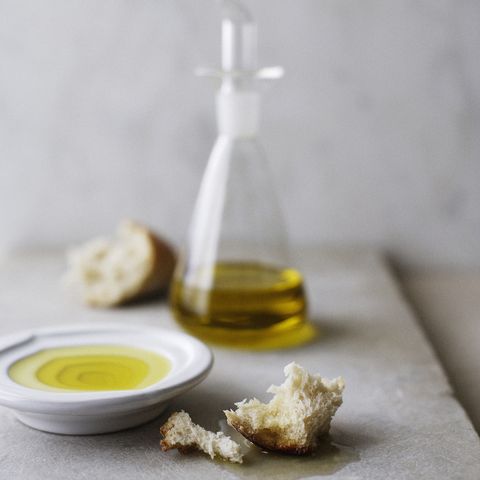 <p>        For now. "All kinds of oils are the most calorically dense foods on the planet, offering more than 2,000 calories per cup," says Hever. "You'll save hundreds of thousands of calories by sautéing with vegetable broth or water and using oil-free dressings."  </p>