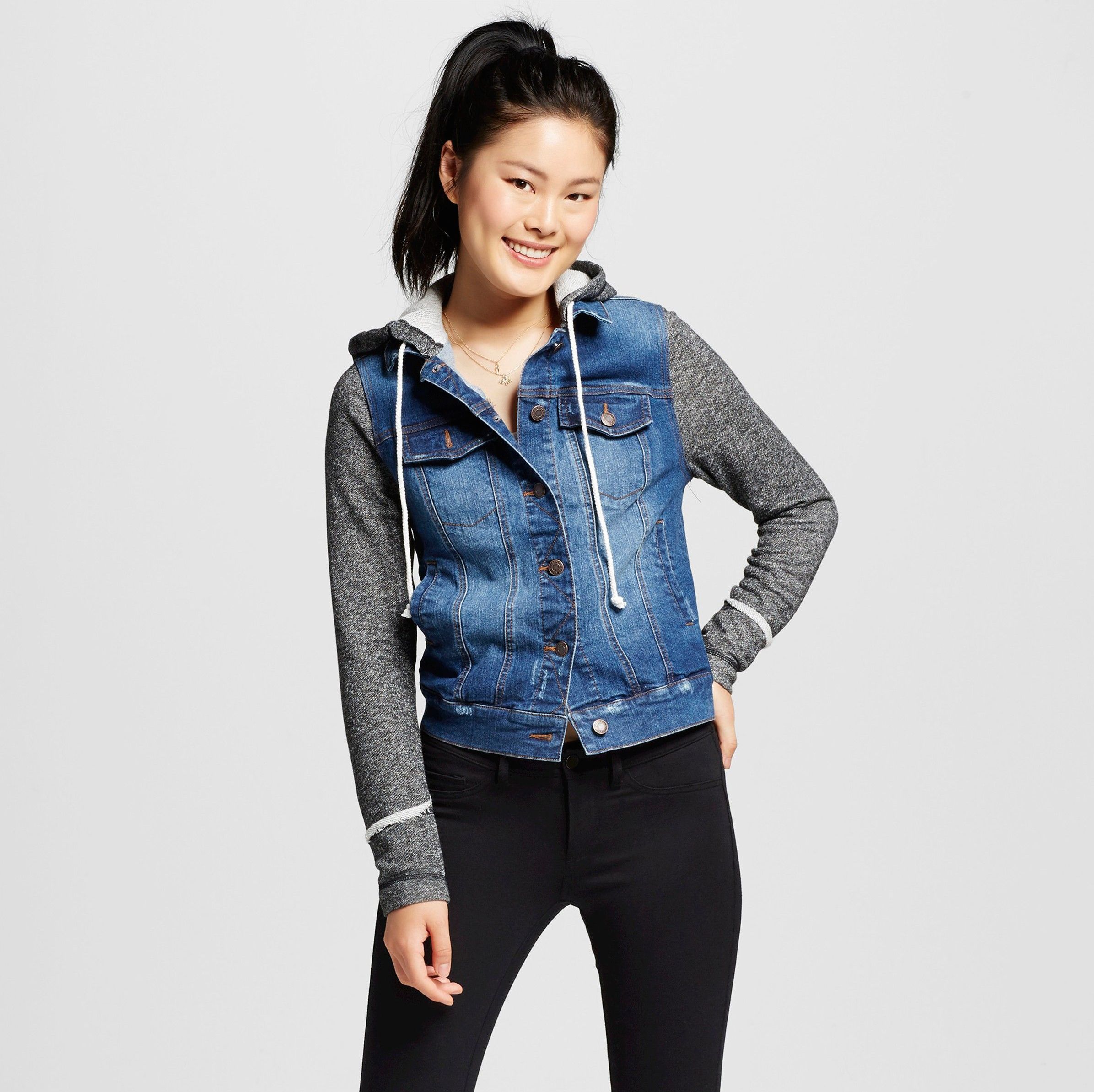 oversized denim jacket target