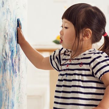 toddler wall painting