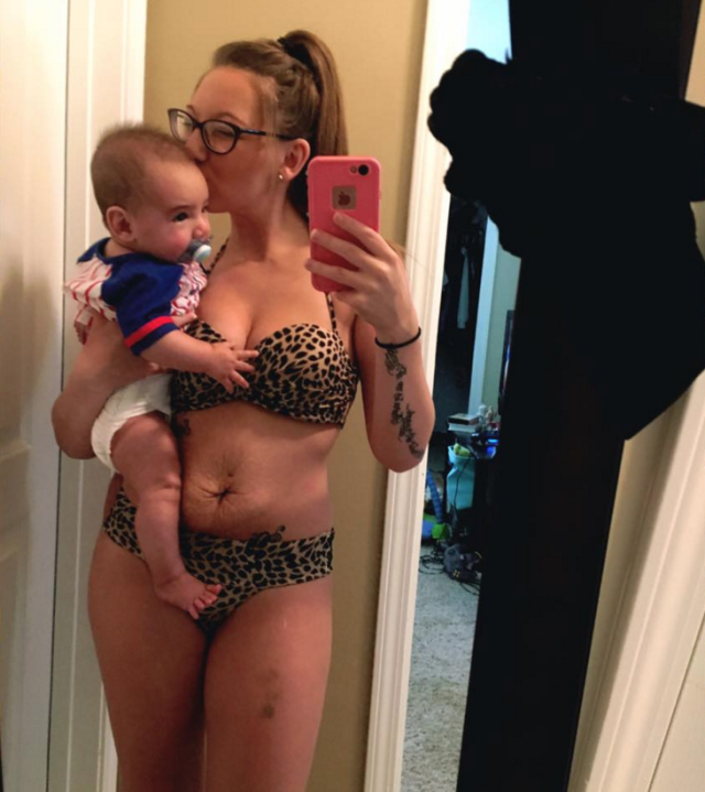 bikini mom and son