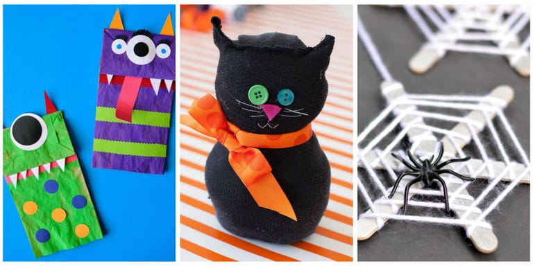 26 Easy Halloween Crafts for Kids Best Family Halloween Craft Ideas 26 Easy Halloween Crafts for Kids Best Family Halloween Craft Ideas