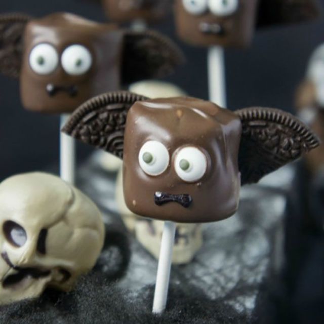 Halloween Mummy Brownie Pops Recipe - BettyCrocker.com