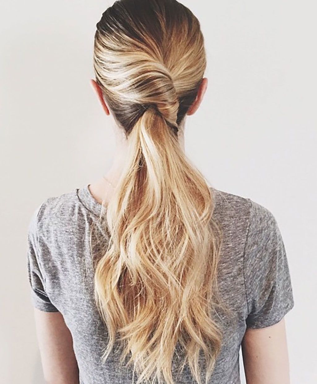 low cris cross ponytail - Theunstitchd Women's Fashion Blog