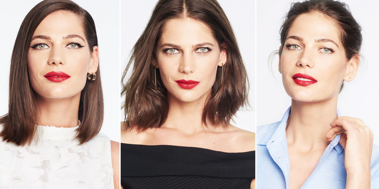 How To Wear Red Lipstick - 3 Best Red Lipstick Looks