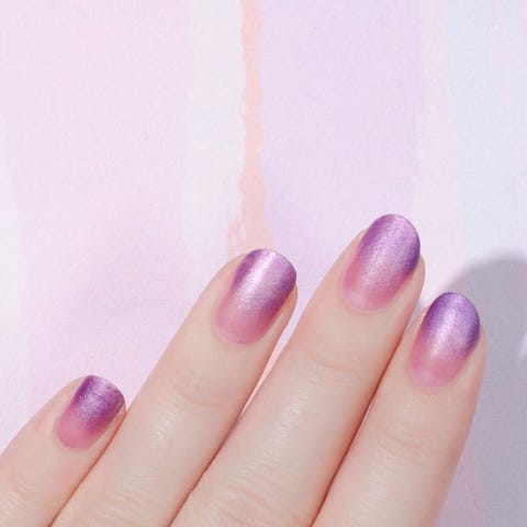 <p>Make an ombre manicure really shine with <a href="https://www.instagram.com/p/BJuBve3BFA7/" target="_blank">shimmery polish</a> (it makes it that much easier to hide any mess-ups).</p>