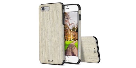 Belk Scratch-Resistant Rubber and Wood iPhone 7 Case