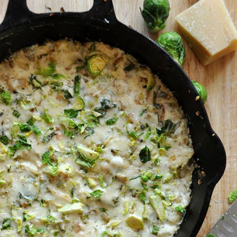 <p>When your spinach-artichoke dip is feeling a little basic, shake things up with&nbsp;this spin on the crowd-pleaser.</p><p><strong data-redactor-tag="strong" data-verified="redactor">Get the recipe at <a href="http://minimalistbaker.com/creamy-brussels-sprout-shallot-dip/" target="_blank">Minimalist Baker</a>.</strong></p><p><strong data-redactor-tag="strong" data-verified="redactor">RELATED:&nbsp;<a href="http://www.redbookmag.com/food-recipes/entertaining/advice/a2407/get-the-party-started/" target="_blank">7 Showstopping Appetizers to Get the Party Started</a><span class="redactor-invisible-space"><a href="http://www.redbookmag.com/food-recipes/entertaining/advice/a2407/get-the-party-started/"></a></span></strong></p>