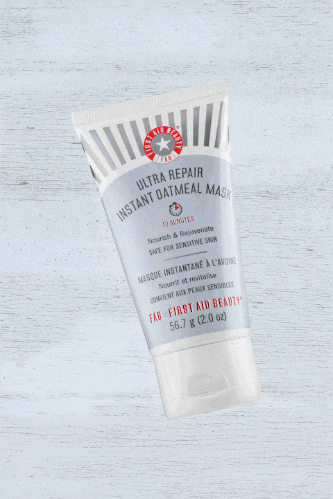 <p>A 10-minute skin-soother with less mess, <a href="http://www.sephora.com/ultra-repair-instant-oatmeal-mask-P374503" target="_blank">First Aid Beauty Ultra Repair Instant Oatmeal Mask</a>, $24, delivers a mix of oatmeal and shea butter. (The oatmeal here is fine,&nbsp;so while it'll soothe inflammation, the particles are too small to&nbsp;nix dead skin cells.)</p>