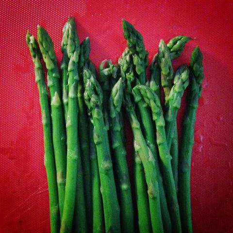 <p>Load  up on a few of these nutrient-dense spears tonight! "Asparagus contains vitamins A and C, which promote <a href="http://www.redbookmag.com/beauty/makeup-skincare/g3278/tips-for-healthy-skin/" target="_blank">healthy skin</a> and hair," says <a href="http://www.tobyamidornutrition.com/" target="_blank">Toby Amidor</a>, R.D., author of <i data-redactor-tag="i">The Greek Yogurt Kitchen</i>.&nbsp;<span>You know that if you look good, you feel good. And if you feel good, well, you know what spontaneous fun can come next. " In addition to its high amounts of potassium and B vitamins, asparagus gives the body a boost of histamine which helps promote stronger orgasms," adds Scritchfield.&nbsp;</span></p><p><strong data-verified="redactor" data-redactor-tag="strong">RELATED:&nbsp;<a href="http://www.redbookmag.com/love-sex/sex/features/a37932/scientists-are-studying-what-turns-women-off-and-heres-what-they-found-out/" target="_blank">Scientists Are Studying What Turns Women Off and Here's What They Found Out</a><span class="redactor-invisible-space" data-verified="redactor" data-redactor-tag="span" data-redactor-class="redactor-invisible-space"><a href="http://www.redbookmag.com/love-sex/sex/features/a37932/scientists-are-studying-what-turns-women-off-and-heres-what-they-found-out/"></a></span></strong><br></p>