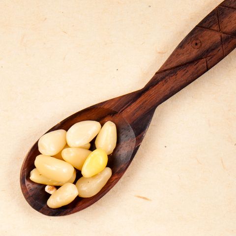 <p>        "The pine nut is an <a href="http://www.redbookmag.com/love-sex/sex/advice/a180/sexy-touch-man/" target="_blank">ancient aphrodisiac</a>. The Arabian physician, Galen, prescribed one hundred pine nuts before going to bed, and the Roman poet, Ovid, presented his lover with 'the nuts that the sharp-leafed pine brings forth,'" says&nbsp;Hartley. Nifty trivia aside, "Pine nuts are rich in zinc, which is needed for testosterone production." ("And women with the most testosterone&nbsp;have the highest sex drives," says Bhatia.)  <span class="redactor-invisible-space" data-verified="redactor" data-redactor-tag="span" data-redactor-class="redactor-invisible-space"></span></p>