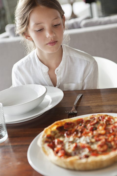 image signs of child anxiety: change in eating habits