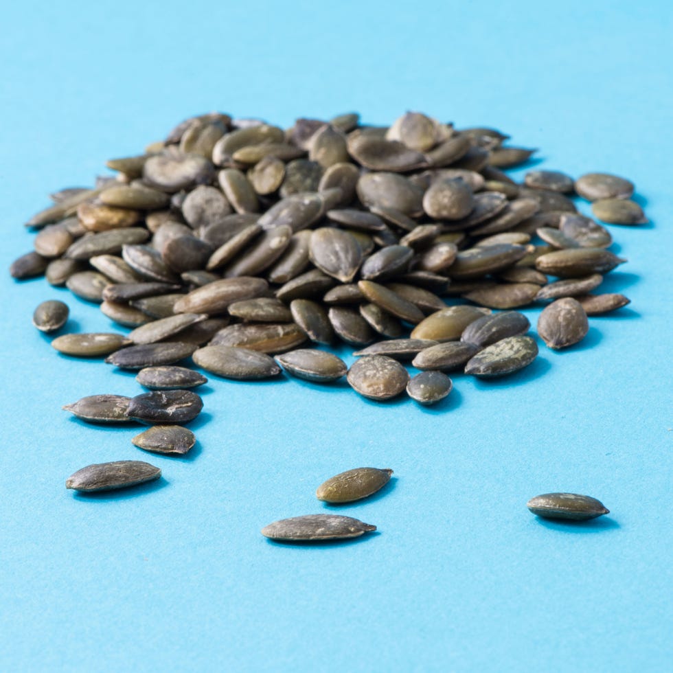 Pumpkin Seeds <p>Hold the PSL, please! "Pumpkin seeds are a great source of zinc, which boosts testosterone," says <a href="http://doctortaz.com/" target="_blank">Dr. Tasneem Bhatia</a>, M.D., a weight loss expert and author of <a href="http://bit.ly/1OEF8IV" target="_blank"><i data-redactor-tag="i">What Doctors Eat</i></a>. "Not only is this great for men, but studies have shown women with high levels of testosterone have a greater sex drive. Zinc works to block the enzyme that converts testosterone to estrogen." Bonus: <a href="http://www.redbookmag.com/food-recipes/g3001/pumpkin-seeds/" target="_blank">Pumpkin seeds</a> are loaded with antioxidants, iron, zinc, magnesium, and more good-for-you nutrients. <span class="redactor-invisible-space" data-verified="redactor" data-redactor-tag="span" data-redactor-class="redactor-invisible-space"></span></p>
