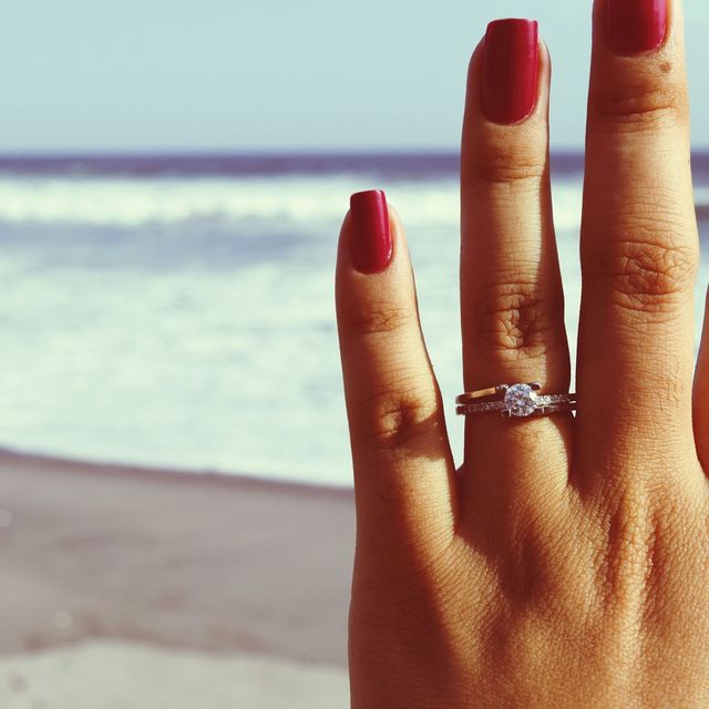 Finger, Jewellery, Skin, Fluid, Wrist, Coastal and oceanic landforms, Nail, Fashion accessory, Engagement ring, Pre-engagement ring, 