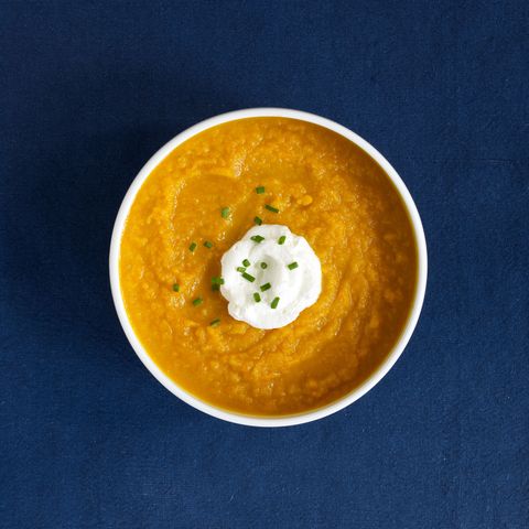 Dish, Food, Carrot and red lentil soup, Soup, Cuisine, Bisque, Potage, Ingredient, Gazpacho, Curry, 