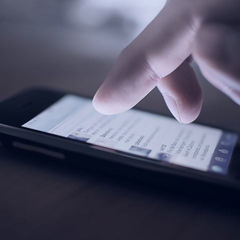 <p>          That Insta post can definitely wait until morning. The blue light emitted from electronic devices (and&nbsp;your TV too) throws off your circadian rhythms and disrupts sleep, according to a study published in the&nbsp;<em data-redactor-tag="em" data-verified="redactor"><a href="http://www.pnas.org/content/112/4/1232.abstract" target="_blank" data-tracking-id="recirc-text-link">Proceedings of the National Academy of Sciences</a></em><span class="redactor-invisible-space" data-verified="redactor" data-redactor-tag="span" data-redactor-class="redactor-invisible-space"><em data-redactor-tag="em" data-verified="redactor"><a href="http://www.pnas.org/content/112/4/1232.abstract"></a></em></span>. Store all electronic devices somewhere other than your bedroom.</p>