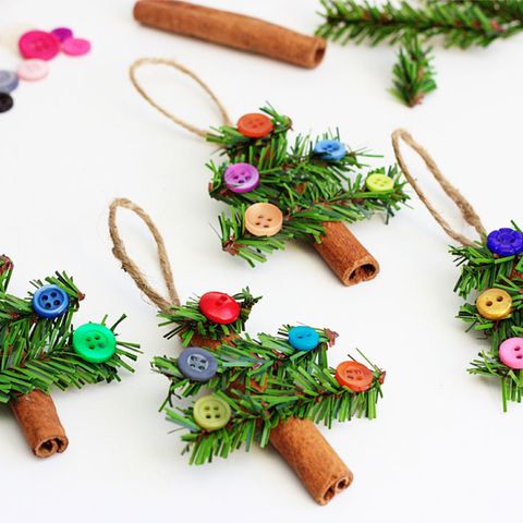 Cinnamon stick, Branch, Plant, Christmas ornament, Christmas decoration, Flower, Fir, Interior design, Herb, Cinnamon, 